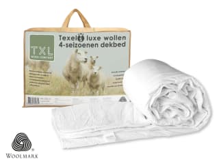 Texels wollen 4-seizoenen dekbed vanaf €49,99 bij de Lidl