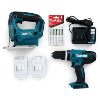 Makita accu zaag-en boormachineset voor €169 bij Action online