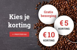 EXTRA korting en actiecodes bij koffievoordeel. Nl