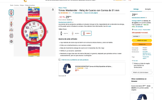 Reloj Timex Weekender Snoopy por solo 29,99€