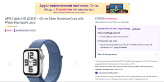APPLE Watch SE (2023) 40mm - £179
