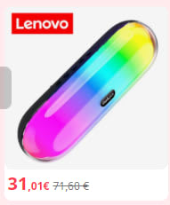 Altavoz inalámbrico marca Lenovo por 31,01€