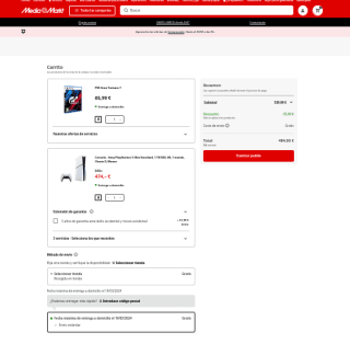 Gran Turismo 7 y consola PS5 Slim con lector a tan solo 484€ en Mediamarkt