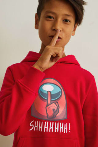 Among Us sweater voor kids nu €14,99 bij C&A