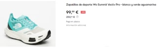 Zapatillas para Mujer The North Face Summit Vectiv Pro por 99.99€
