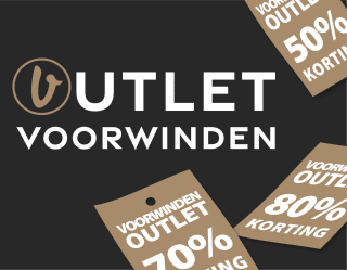 50% extra kassa korting op alles in de outlet tot 50% bij Voorwinden
