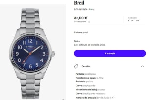 Reloj de Hombre Breil BEGINNING por 35€