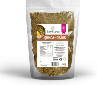 Quinoa em Grãos da Leve Crock de 200g - R$ 10,65
