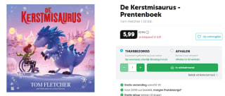 De Kerstmisaurus - Prentenboek van Tom Fletcher voor €5,99 bij Boekenvoordeel