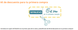 8% dto EXTRA sin mínimo de compra