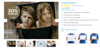 30% korting op fotoboeken bij Smartphoto