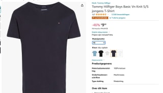 Tommy Hilfiger t-shirts voor jongens (diverse maten en kleuren) voor €9