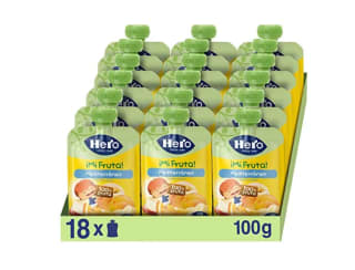 Bolsitas Pack de 18 x 100 g Hero de Fruta con Sabor Mediterráneo por solo 12,95€
