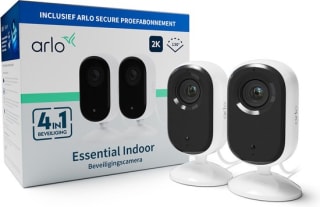 ARLO ESSENTIAL 2 2K Indoor CAMERA 2 pack voor €99,99 bij Bol