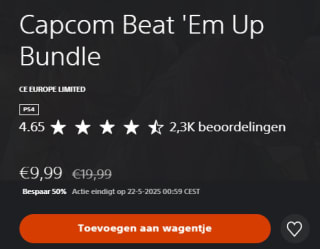 Capcom Beat 'Em Up Bundle voor €9,99 in de Playstation Store