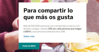 Black Friday BBVA devuelve hasta 150€ en cuenta sin comisiones