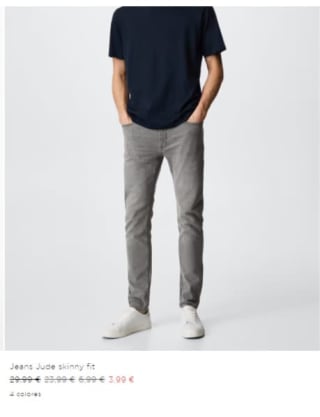 Recopilación ropa en -mango outlet desde 1,99€