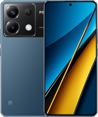 POCO X6 - 256 GB Blauw voor €217,56 bij Bol