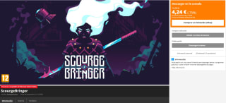 Videojuego Scourgebringer Nintendo por 4,24€