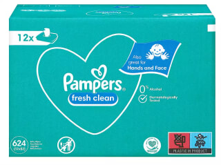 Pampers Billendoekjes 12 x 52 stuks voor € 8,99 bij Kaufland in Duitsland