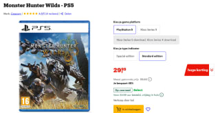 Monster Hunter Wilds voor €29,99 bij Bol