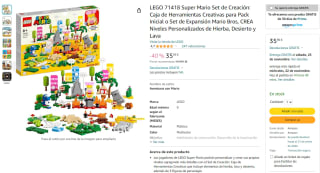 LEGO Super Mario Set de Creación por 35,95€