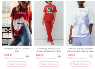 Recopilación ropa Disney, Harry Potter, Stars Wars y mas desde solo 2,99€