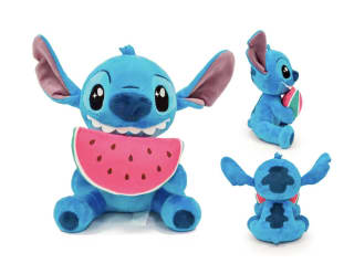 Peluche Simba Stitch con sandía 25 cm Licencia Disney 100% Original a solo 12,40€