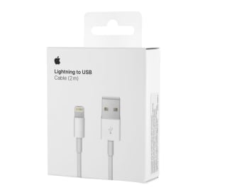 Cargador 12W Iphone Dos Puertos USB + 2x Cables 2M Lightning por solo 7,20€