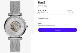 Reloj para Mujer Fossil CARLIE por 105€