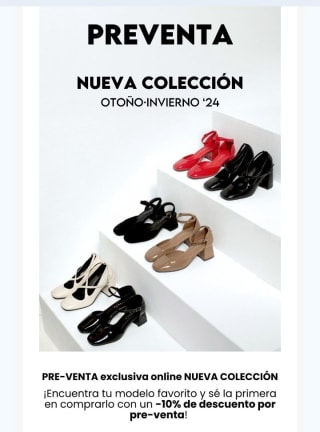 -10% en preventa en Marypaz.