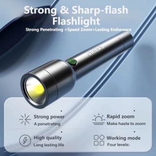 Linterna Philips luz Led a solo 11,59€