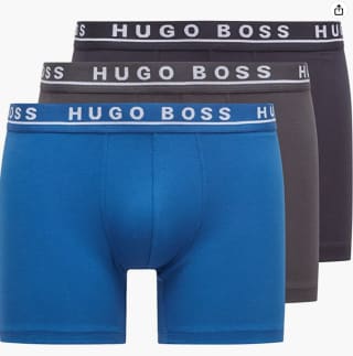 Hugo Boss boxers 3pack voor €18,95 bij Amazon.nl