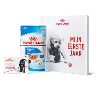 Gepersonaliseerde Puppy- of kittenpakket gratis aan te vragen
