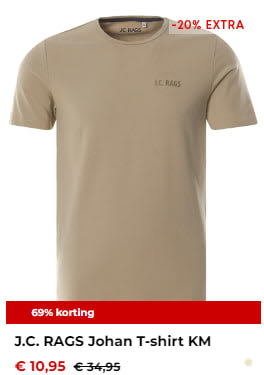 Tot 70% + 20% extra korting op de sale bij Only for Men