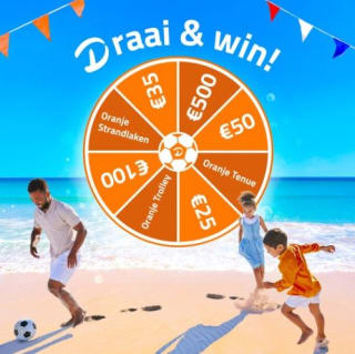 Prijzenrad van D-reizen (altijd prijs)