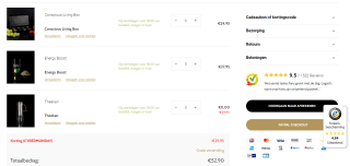 Gratis tastea theekan bij bestelling vanaf €50 bij Tastea