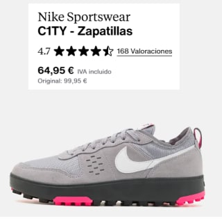 Zapatillas Nike Sportswear C1TY por 55.21€