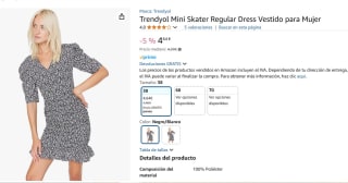 Recopilación de vestidos para mujer desde 4,64€ en amazon