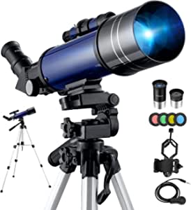 Telescopio Astronómico Kit Completo Pro 40070MM por 59,99€