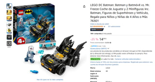 LEGO DC Batman: Batman y Batmóvil vs. Mr. Freeze por 14,99€