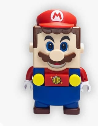 Figura Mario en rojo o verde por 5,38€