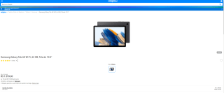 Tablet da Samsung, modelo Galaxy Tab A8 de 64GB - R$ 1.399