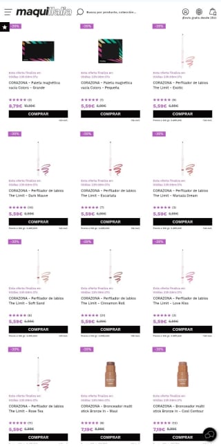 -20% de Descuento en Corazona.