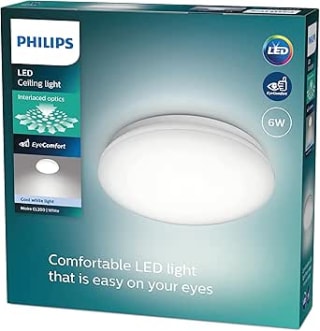 Philips Moire LED Ceiling Light 6W – Cool White – £8.81
