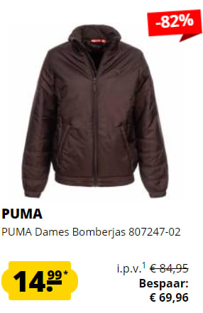 Tot ruim 80% korting op Puma bij Sportkorting