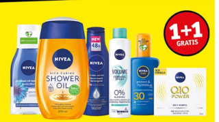 Alle Nivea 1+1 gratis bij Kruidvat