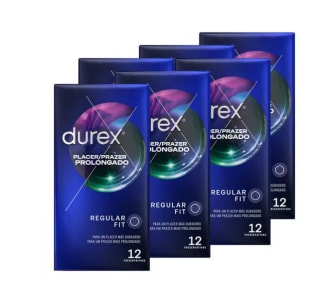 Pack 72 Preservativos Durex Placer Prolongado por 45,37€ (Nuevos usuarios por 27,22€)