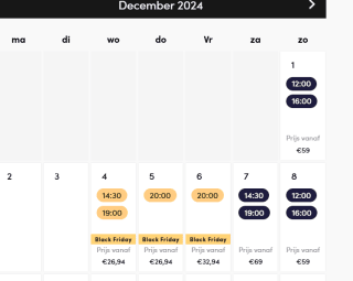 Frozen musical tickets vanaf €26,94