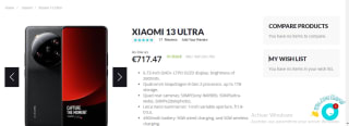 Xiaomi 13 Ultra à 717,47€